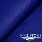 BLUE LEATHER FITS HONDA CIVIC FK2 S TYPE S MK8 2006-2012 GAITER BLACK STITCH