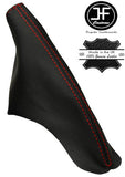 RED STITCHING REAL LEATHER HANDBRAKE GAITER FITS TOYOTA SUPRA 1993-2002
