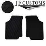 D BLUE DIAMOND STITCH VINYL 4X TAILORED FLOOR CARPETS FOR GOLF MK3 92-97 JF1