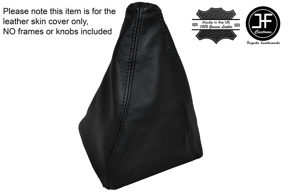 BLACK STITCH MANUAL LEATHER SKIN SHIFT BOOT FITS TAURUS SHO 1989-1992 CUSTOM NEW