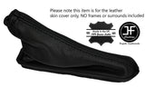 BLACK STITCH LEATHER HANDBRAKE GAITER FITS VW VOLKSWAGEN GOLF MK7 JETTA 13-16