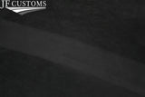 BLACK STITCH DIAMOND LUXE SUEDE FRONT HEADLINER COVER FITS VW CRAFTER 06-17
