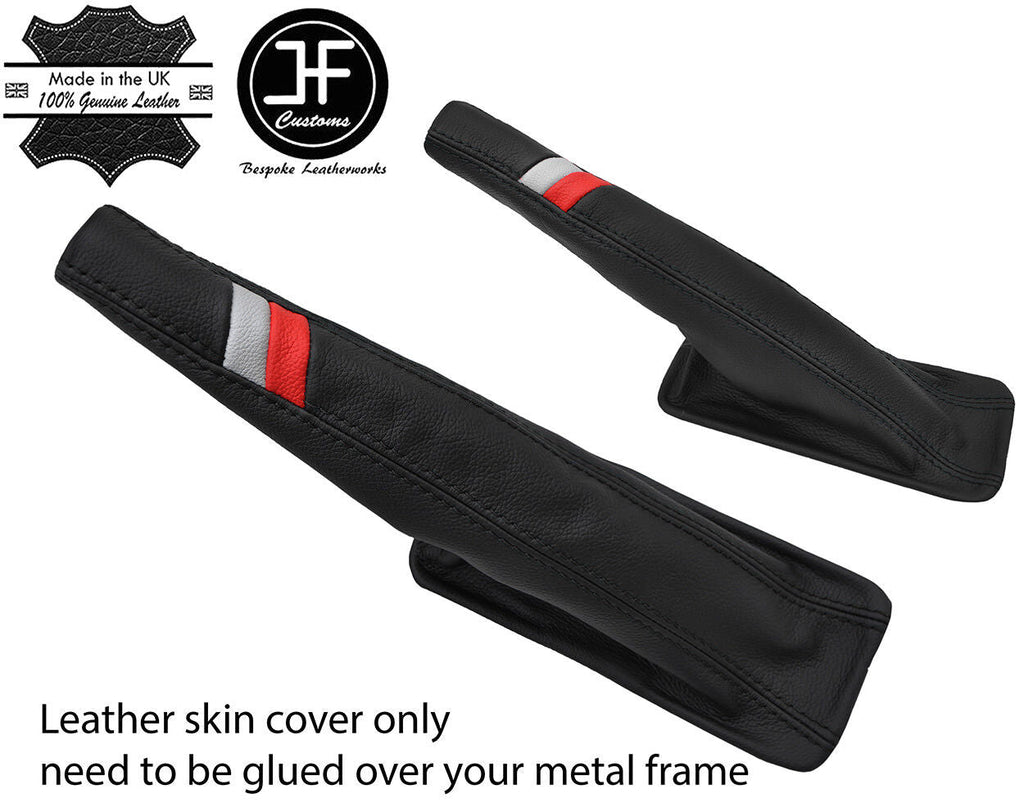 BLACK STITCH LEATHER HANDBRAKE FOR AUDI COUPE GT B2 QUATTRO UR 85-1991 SPORT