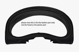 white stitch FITS VAUXHALL OPEL CORSA TIGRA 94-00 HOOD SPEEDO LEATHER COVER