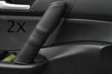 FITS HONDA CIVIC & TYPE R 01-05 2X DOOR HANDLE COVERS black CUSTOM NEW