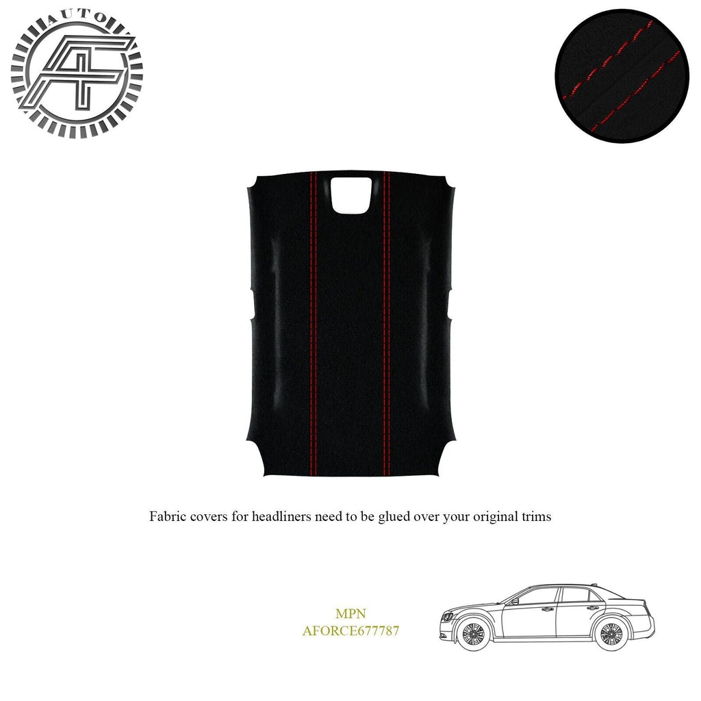 LUXE SUEDE HEADLINER COVER FITS CHRYSLER 300C MK2 4 DOOR SEDAN 2011-2023