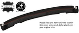 RED STITCH FRONT TOP HEADLINER PANEL LEATHER COVER FITS CORVETTE C6 2005-2013