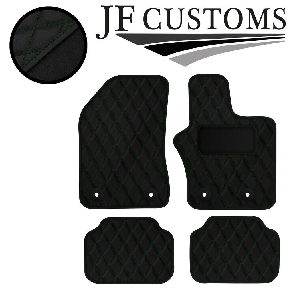 D GREEN DIAMOND VINYL 4X TAILORED FLOOR CARPET FOR JEEP RENEGADE 15-21 JF1