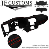 RED STITCH TOP-GRAIN LEATHER DASH DASHBOARD COVER FOR CHEVROLET CAMARO 98-02
