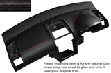 ORANGE STITCH DASH DASHBOARD LEATHER SKIN COVER FITS VW TOURAN 2003-2010