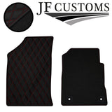 D RED DIAMOND VINYL 4XTAILORED FLOOR CARPET FOR SSANGYONG TIVOLI AUTO 15-21 JF1