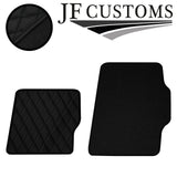 BLACK DIAMOND VINYL 2X TAILORED FLOOR CARPETS FOR LOTUS ELISE S2 01-11 JF1