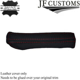 RED STITCH FITS AUDI A4 B5 1995-1999 LEATHER HANDBRAKE HANDLE COVER ONLY