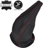 RED STITCHING MANUAL LEATHER GEAR GAITER FITS PORSCHE 911 930 CUSTOM NEW