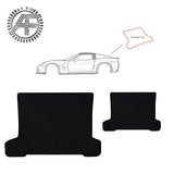 FITS CORVETTE C7 2014-2019 TRUNK / BOOT MAT MADE FROM GENUINE LEATHER & CANVA