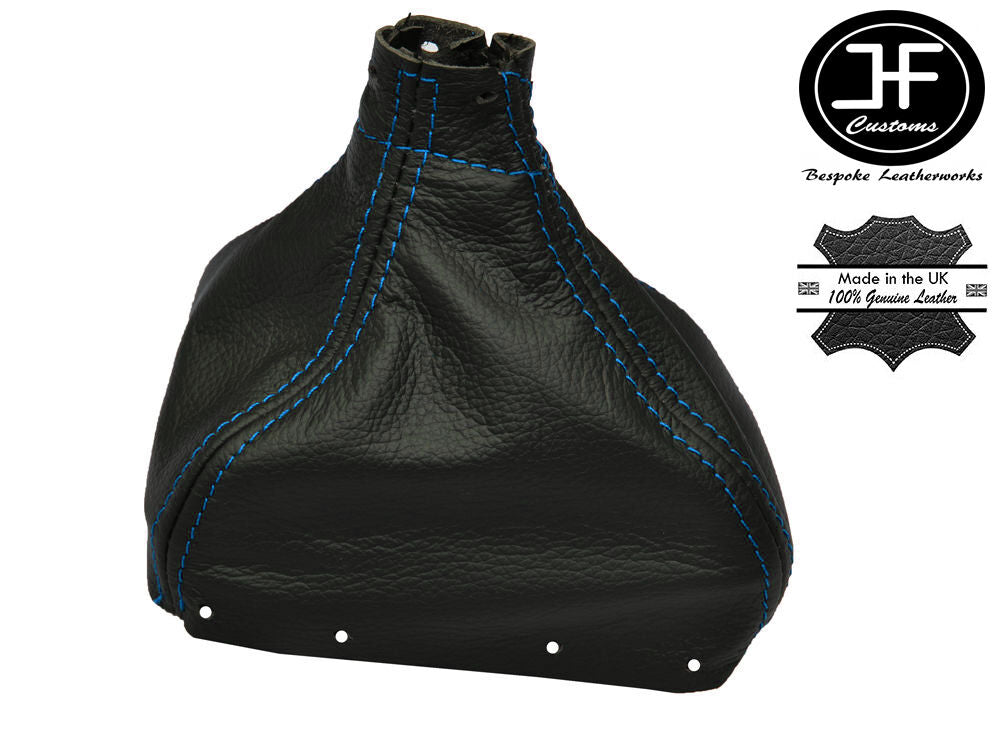 BLUE STITCH LEATHER MANUAL GEAR GAITER SHIFT FITS RENAULT SCENIC MK2 MPV 03-09