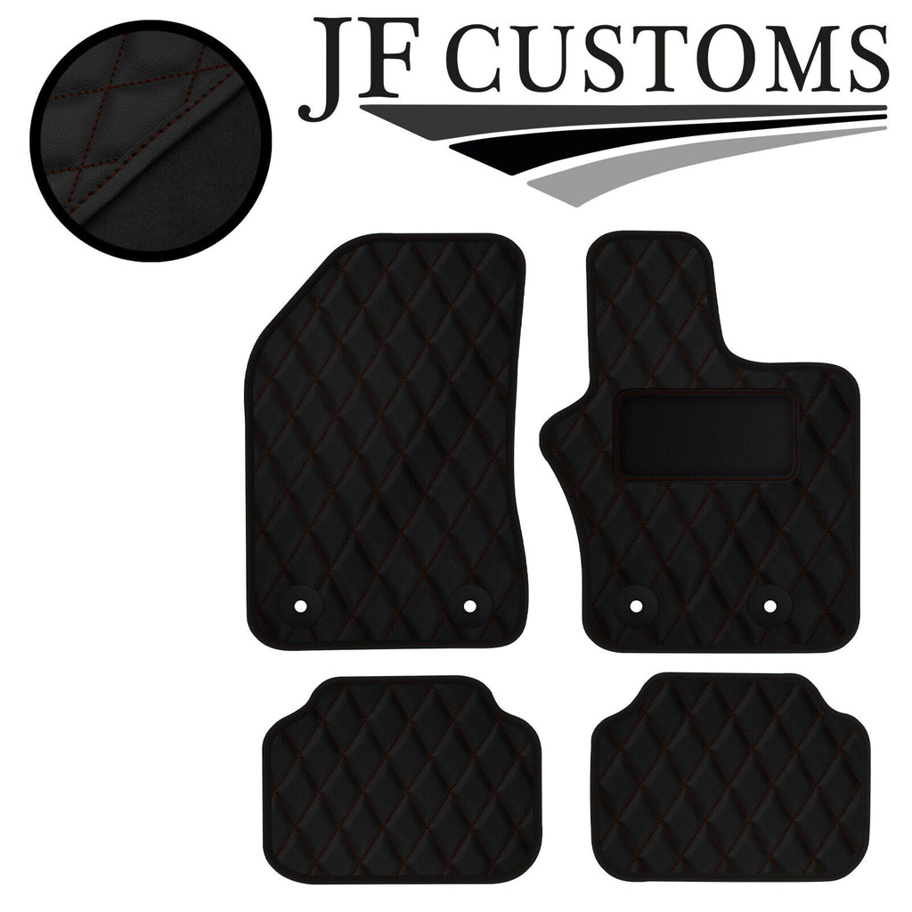 D BROWN DIAMOND VINYL 4X TAILORED FLOOR CARPET FOR JEEP RENEGADE 15-21 JF1