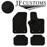 D BROWN DIAMOND VINYL 4X TAILORED FLOOR CARPET FOR JEEP RENEGADE 15-21 JF1