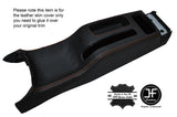 ORANGE STITCH CENTER CONSOLE LEATHER COVER FITS VW GOLF MK4 IV JETTA 1998-2005