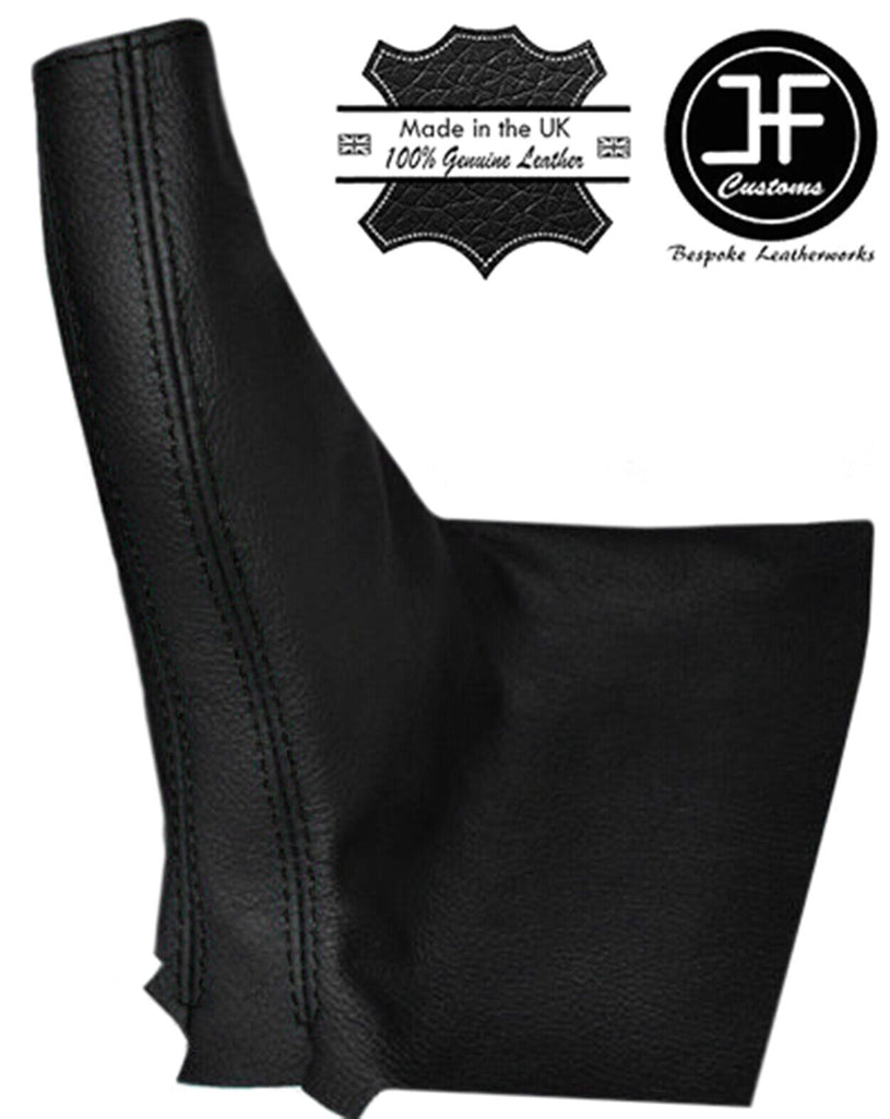 BLACK STITCHING REAL LEATHER HANDBRAKE GAITER FOR LEXUS IS200 IS300 1998-2005