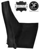 BLACK STITCHING REAL LEATHER HANDBRAKE GAITER FOR LEXUS IS200 IS300 1998-2005