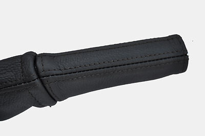 black stitch FITS FORD MONDEO MK1 MK2 93-00 LEATHER HANDBRAKE HANDLE COVER ONLY