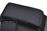 FITS MERCEDES E CLASS W210 ARMREST COVER black stitching CUSTOM NEW MADE IN UK