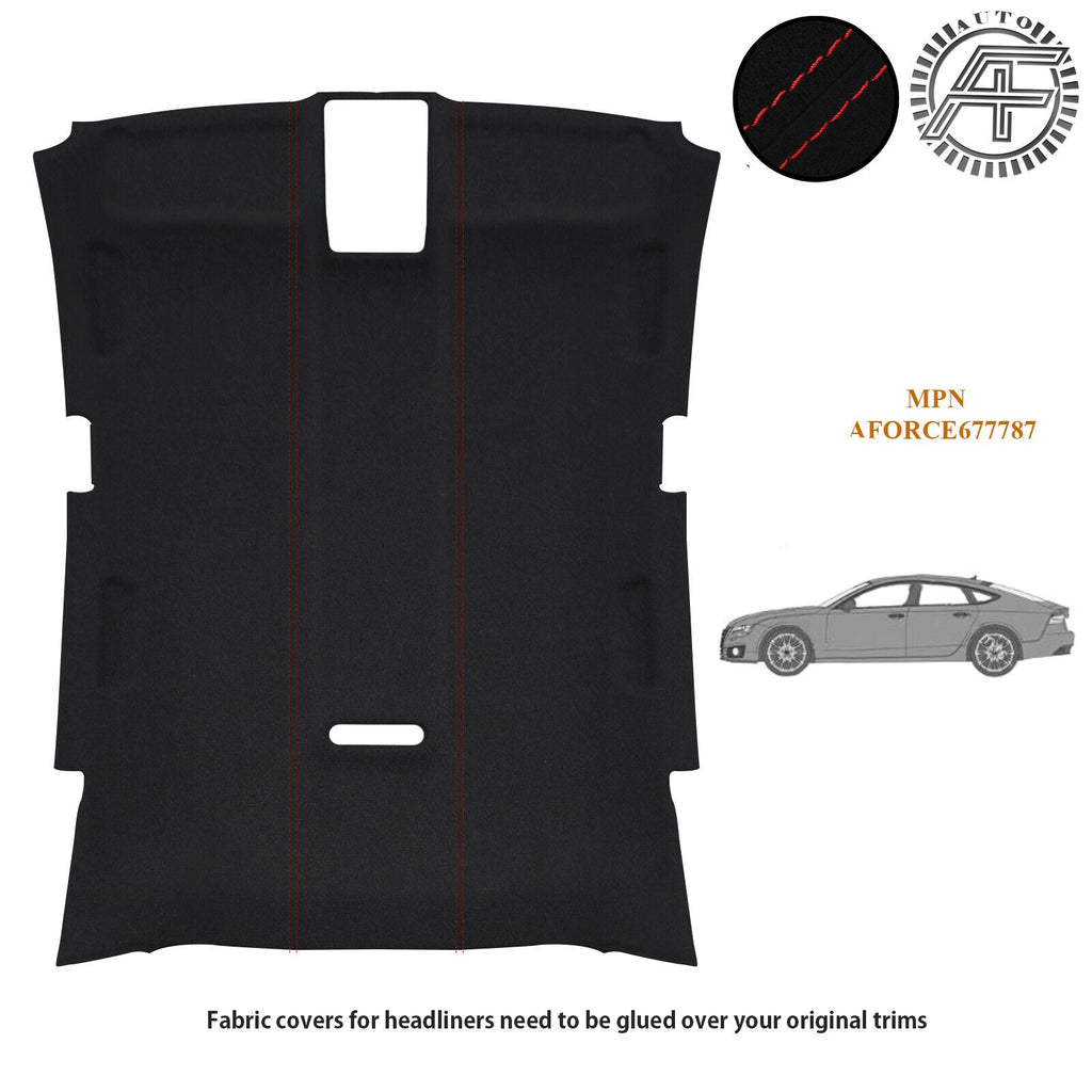 LUXE SUEDE HEADLINER FITS AUDI A7 S7 2012-2018 MADE IN UK