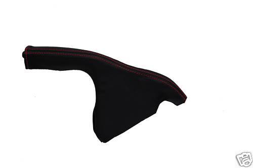 FITS TOYOTA MR2 MK2 89-2000 HANDBRAKE GAITER RED STITCH CUSTOM NEW MADE IN UK