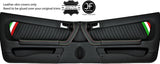 BLACK STICH ITALIAN 2X DOOR CARD TRIM KIT LEATHER COVER FOR ALFA ROMEO GTV 916