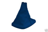 FITS VW GOLF MK4 D BLUE LEATHER GEAR GAITER SHIFT BOOT 98-06 CUSTOM NEW