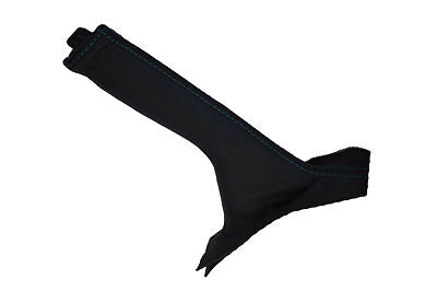 FITS SUBARU LEGACY 95-99 LEATHER HANDBRAKE GAITER blue stitch CUSTOM NEW