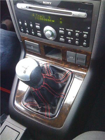 FITS FORD MONDEO MK3 BLACK GAITOR REAL LEATHER 2003 TO 2006 CUSTOM NEW