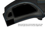 BLUE STITCH PASSENGER SIDE DASH TRIM LEATHER SKIN COVER FITS BMW Z3 1995-2003