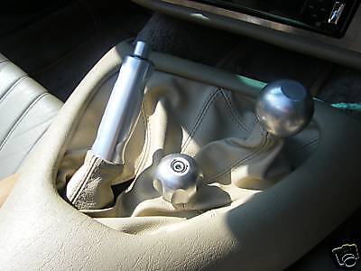 FITS TVR CHIMERA MK1 MAGNOLIA LEATHER GEAR HANDBRAKE GAITER MADE IN UK