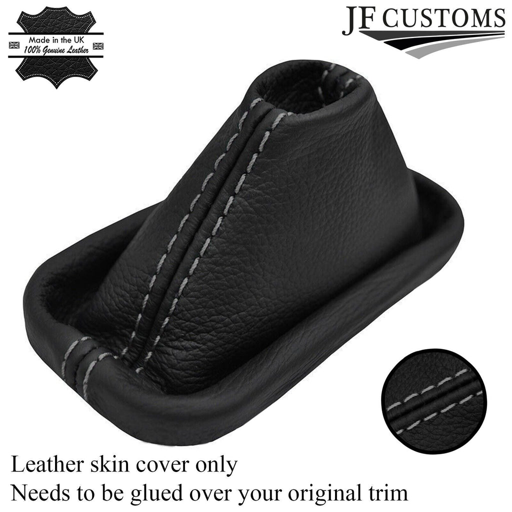 FITS BMW E38 AUTO 7 SERIES GEAR GAITER LEATHER SHIFT BOOT L GREY STITCH