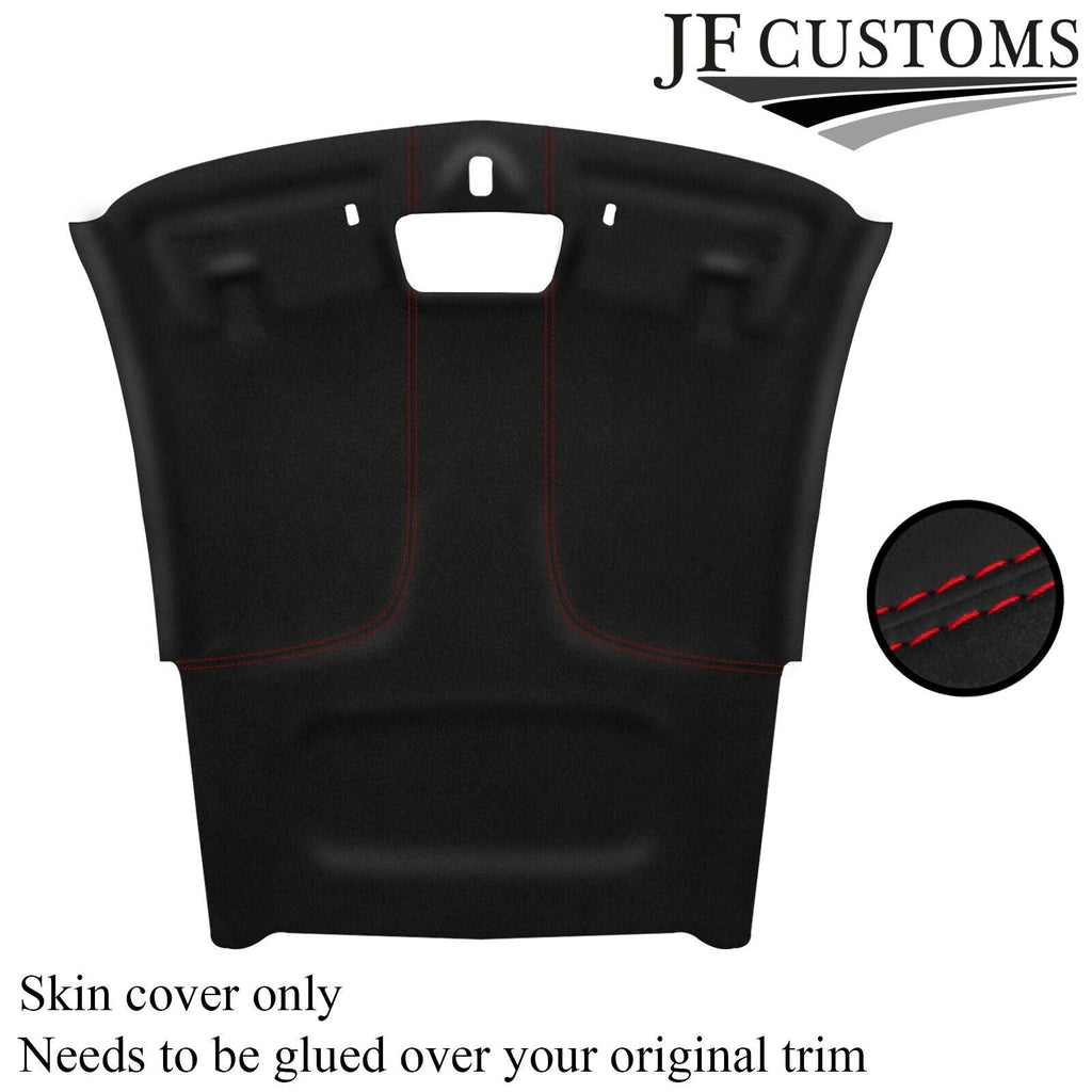 RED STITCH LUXE SUEDE HEADLINER COVER FITS CHEVROLET CAMARO 16-20 CUSTOM NEW