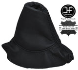 BLACK STITCHING LEATHER HANDBRAKE GAITER FITS PEUGEOT 407 2004-2010 CUSTOM NEW