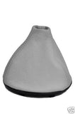 WHITE LEATHER FITS VW T5 CARAVELLE MULTIVAN TRANSPORTER GEAR GAITER CUSTOM NEW