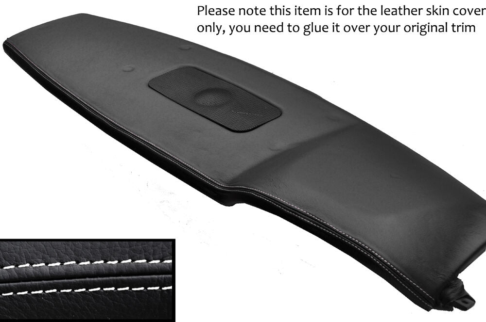 WHITE STITCH TOP DASH DASHBOARD SKIN COVER FITS RANGE ROVER VOGUE L322 02-12