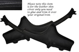 GREY STITCH 2X ROOF SIDE PILLARS LEATHER COVERS FITS SMART FORTWO 451 07-14