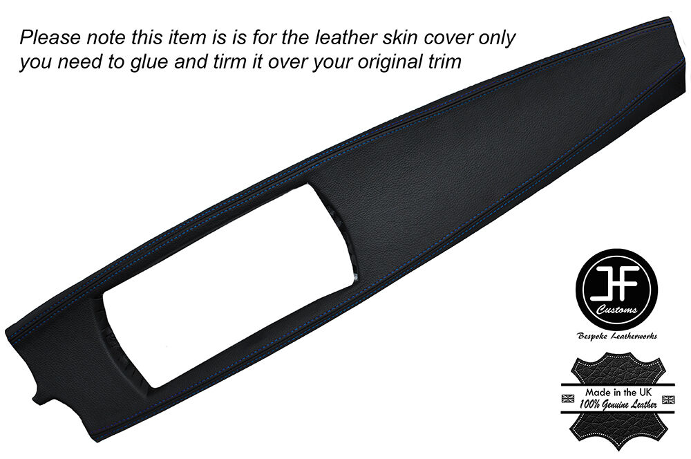 BLUE STITCH DASH DASHBOARD  TRIM LEATHER SKIN COVER FITS BMW Z4 E85 E86 03-09