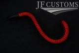 D RED EMBOSSED LEATHER HEADREST HOOK HANGER FOR BMW MINI R50 R52 R53 01-06 JF1