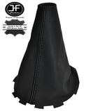 BLACK STITCHING MANUAL LEATHER GEAR STICK GAITER FITS MAZDA 2 MAZDA2 2007-2009