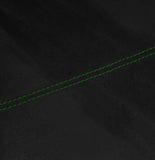 DARK GREEN STITCH SUEDE SLIM HANDBRAKE GEAR GAITERS FOR FORD MUSTANG 05-09