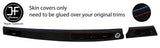 TRI STITCH DASH DASHBOARD VENT TRIM SUEDE COVERS FOR BMW 3 E90 E91 E92 E93