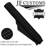 GREY STITCH LEATHER HANDBRAKE TRIM COVER FITS VW CORRADO G60 VR6 88-95