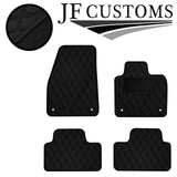 D GREY DIAMOND VINYL 4X TAILORED FLOOR CARPET FOR VOLVO XC40 AUTO 17-21 JF1