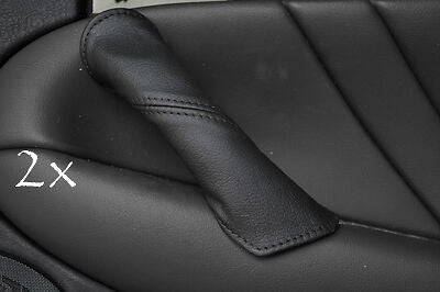 FITS ALFA ROMEO GT 03-10 2X DOOR HANDLE COVERS black CUSTOM NEW MADE IN UK