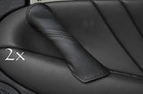 FITS ALFA ROMEO GT 03-10 2X DOOR HANDLE COVERS black CUSTOM NEW MADE IN UK